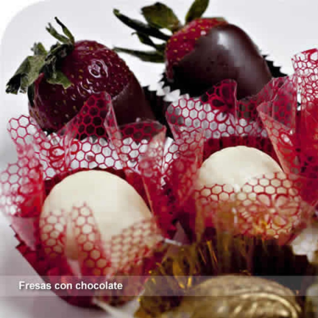 FRESAS CON CHOCOLATE